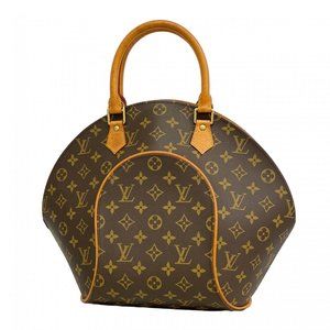 Louis Vuitton Monogram Ellipse MM Handbag M51126 Brown Women's